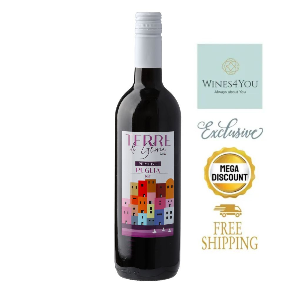 Terre di Gloria Primitivo Puglia IGT Italy Red Wine